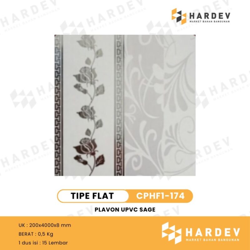 SAGE | PLAFON UPVC CPHF1-174 Glossy | Per box - Image 2