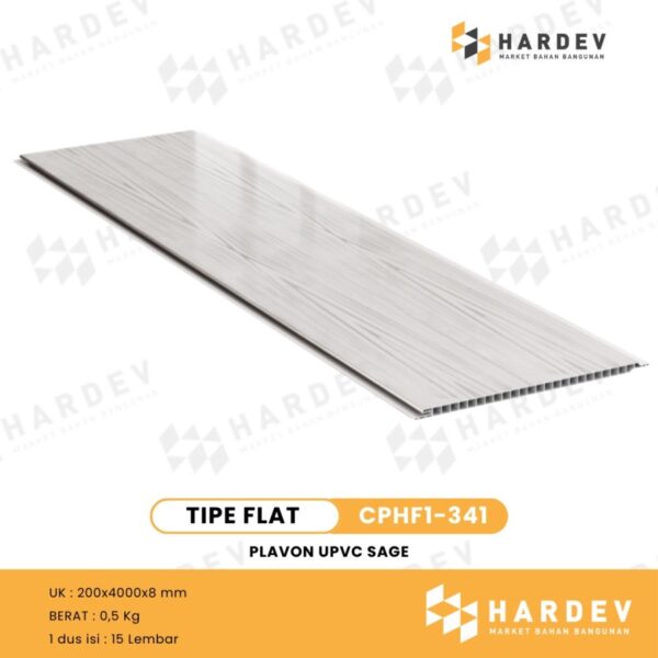 SAGE | PLAFON UPVC CPHF1-341 dan CPHT1-341 Glossy | Per Box
