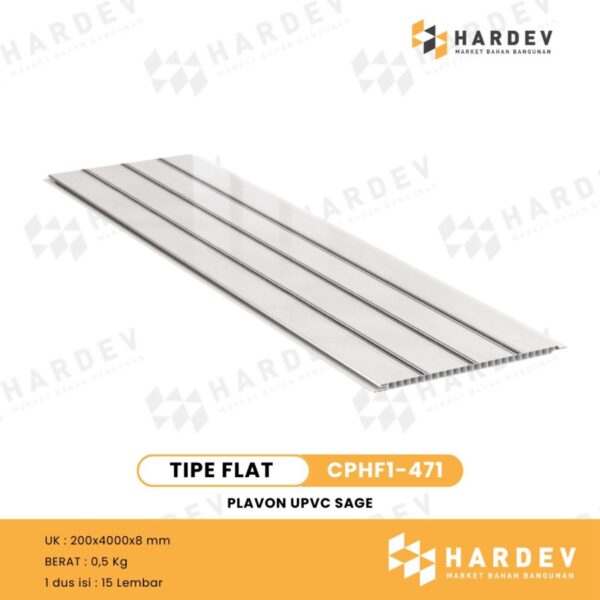 SAGE | PLAFON UPVC CPHF1-471 Glossy | Per Box