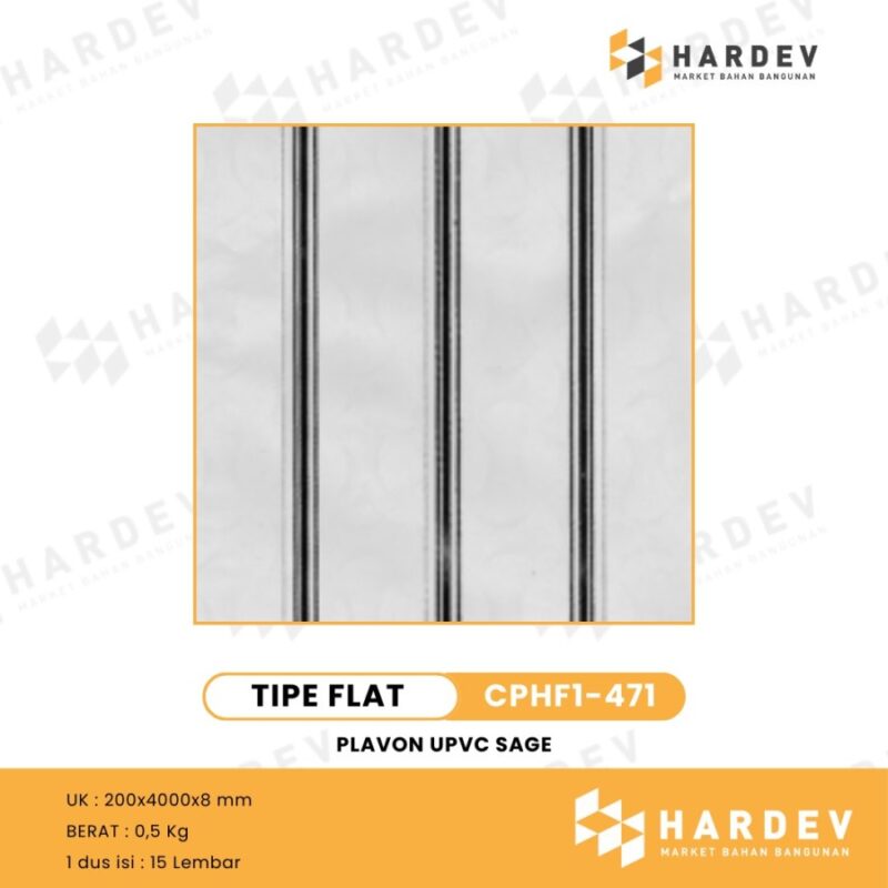 SAGE | PLAFON UPVC CPHF1-471 Glossy | Per Box - Image 2