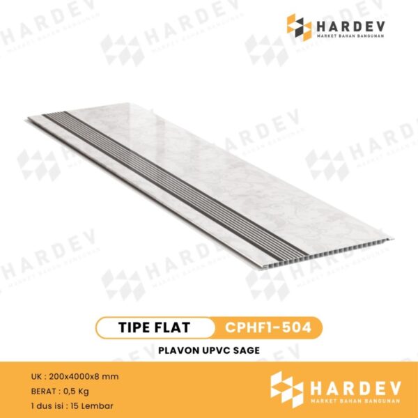 SAGE | PLAFON UPVC CPHF1-504 Glossy | Per Box