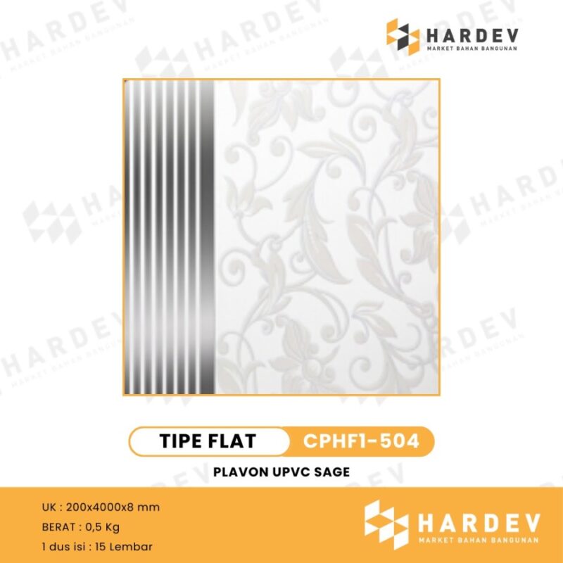 SAGE | PLAFON UPVC CPHF1-504 Glossy | Per Box - Image 2