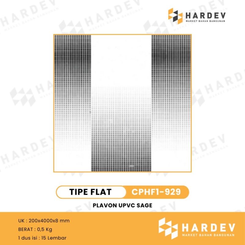 SAGE | PLAFON UPVC CPHF1-929 Glossy | Per Box - Image 2