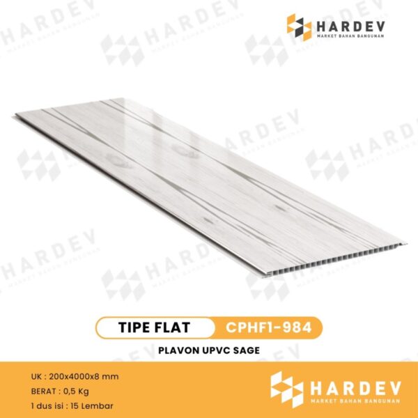 SAGE | PLAFON UPVC CPHF1-984 dan CPHT1-984 Glossy | Per Box