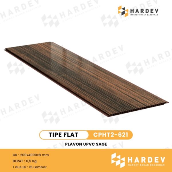 SAGE | PLAFOND UPVC CPHF2-621 dan CPHT2-621 Glossy | Per Box