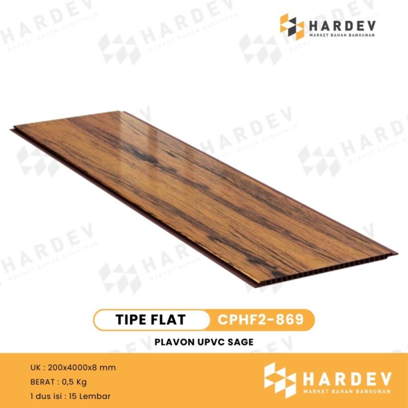 SAGE | PLAFON UPVC CPHF2-869 dan CPHT2-869 Glossy | Per Box