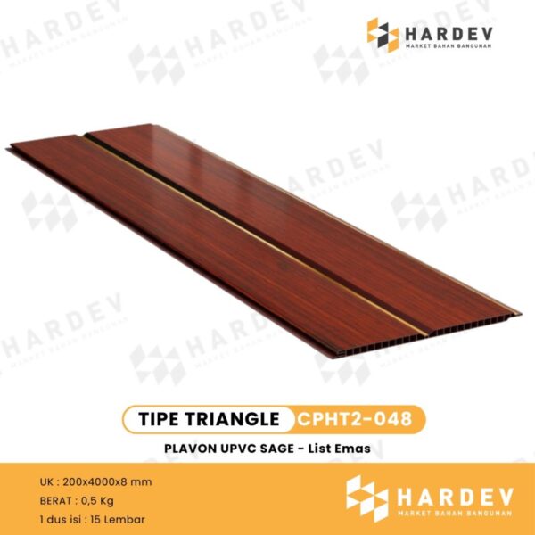SAGE | PLAFON UPVC CPHF2-048 dan CPHT2-048 Glossy Per Box