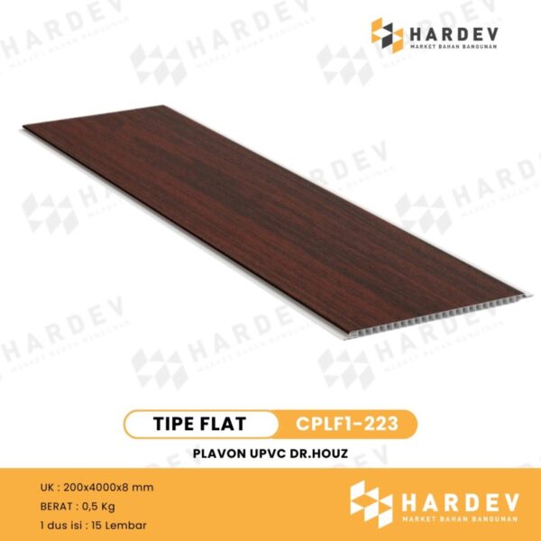 DR.HOUZ - UPVC Ceiling Panel | Plafon UPVC | CPLF1-223 dan CPLT1-223 DOFF | Per Box
