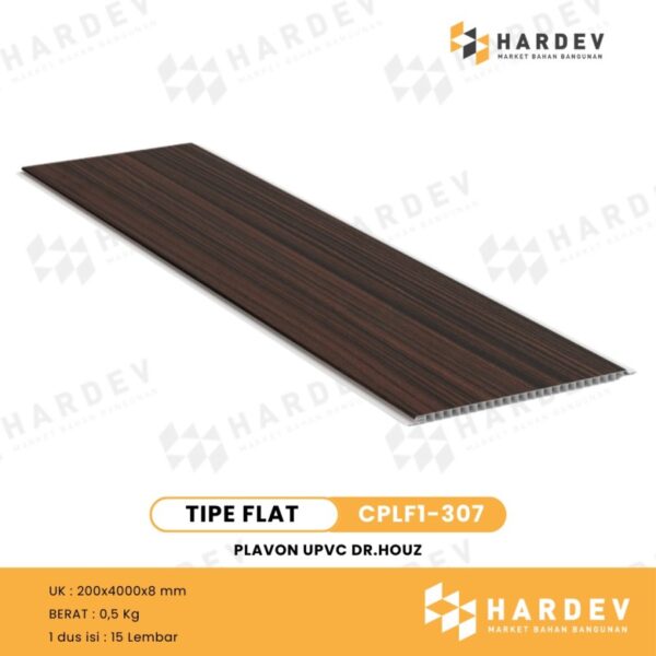 DR.HOUZ - UPVC Ceiling Panel | Plafon UPVC | CPLF1-307 dan CPLT1-307 DOFF | Per Box